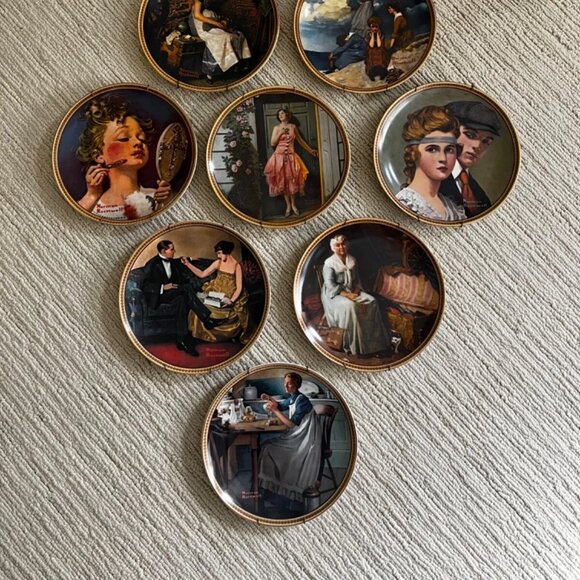 Norman Rockwell’s Rediscovered Women Plate Collection - Picture 2 of 5